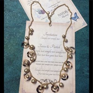 J.crew pearl long necklace